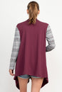 Load image into Gallery viewer, Tribal Vibes Organic Cotton Waterfall Cardigan