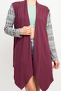 Load image into Gallery viewer, Tribal Vibes Organic Cotton Waterfall Cardigan