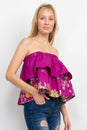 Load image into Gallery viewer, Aloha Bali Strapless Crop