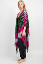 Load image into Gallery viewer, Diamond Tie Dye Kimono
