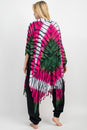 Load image into Gallery viewer, Diamond Tie Dye Kimono