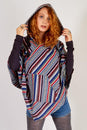 Load image into Gallery viewer, Woodstock Soft-washed Cotton Hoodie Poncho