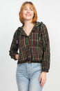 Load image into Gallery viewer, Tribal Mud-Cloth Rasta Striped Hoodie