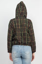 Load image into Gallery viewer, Tribal Mud-Cloth Rasta Striped Hoodie