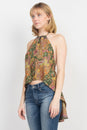 Load image into Gallery viewer, Flowy Backless Halter Top