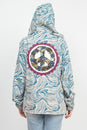 Load image into Gallery viewer, Psychedelic Mushroom Half Button Hoodie