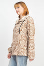 Load image into Gallery viewer, Psychedelic Mushroom Half Button Hoodie