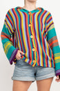 Load image into Gallery viewer, Unisex Striped Knit Sweater