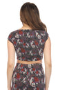 Load image into Gallery viewer, Elephant Raglan Crop Top
