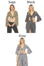 Load image into Gallery viewer, Celestial Tie Crop Top
