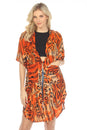 Load image into Gallery viewer, Monarch Butterfly Hoodie Kimono Coverup