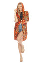 Load image into Gallery viewer, Monarch Butterfly Hoodie Kimono Coverup