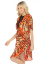 Load image into Gallery viewer, Monarch Butterfly Hoodie Kimono Coverup