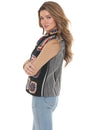Load image into Gallery viewer, Crochet Mandala Fleece Lined Vest