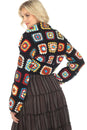 Load image into Gallery viewer, Granny Square Crochet Bolero