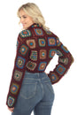 Load image into Gallery viewer, Granny Square Crochet Bolero