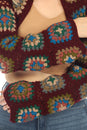 Load image into Gallery viewer, Granny Square Crochet Bolero