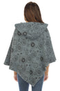 Load image into Gallery viewer, Celestial Cotton Hoddie Poncho