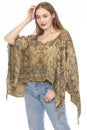 Load image into Gallery viewer, Fringe Paisley Shawl Top