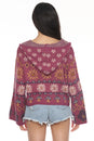Load image into Gallery viewer, Fair Isle Mushroom Zip Hoodie