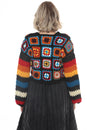 Load image into Gallery viewer, Granny Sq Cropped Cardigan