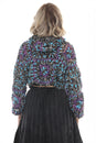 Load image into Gallery viewer, Cropped Tiedye Crochet Granny Hoodie