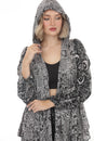 Load image into Gallery viewer, Romantic Celestial Flowy Hoodie