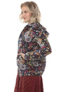 Load image into Gallery viewer, Floral Velvet Quilted Jacket