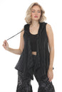 Load image into Gallery viewer, Fleece Lined Draped Wf Stnwsd Vest