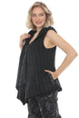 Load image into Gallery viewer, Fleece Lined Draped Wf Stnwsd Vest