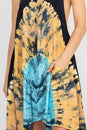 Load image into Gallery viewer, Tiedye Trapeze Dress