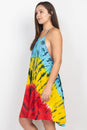 Load image into Gallery viewer, Tiedye Trapeze Dress