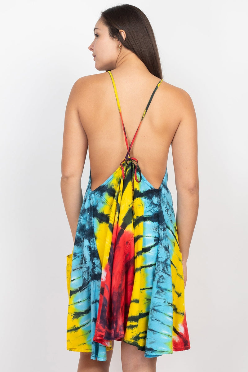 Tiedye Trapeze Dress