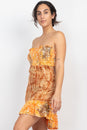 Load image into Gallery viewer, Tie-dye Bandeau Dress