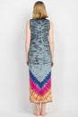Load image into Gallery viewer, Sleeveless Tie-dye Midi Dress
