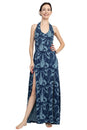 Load image into Gallery viewer, Elephant Head Tie Back Maxi Dress
