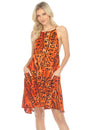 Load image into Gallery viewer, Monarch Butterfly Swing Dress