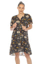 Load image into Gallery viewer, Mushroom Print Smock Dress