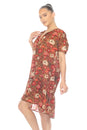 Load image into Gallery viewer, Mushroom Print Smock Dress