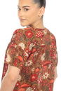 Load image into Gallery viewer, Mushroom Print Smock Dress