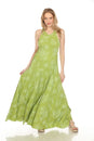 Load image into Gallery viewer, Sunflower Jersey Maxi Dress