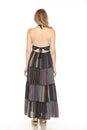 Load image into Gallery viewer, Patchwork Crochet Maxi Dress