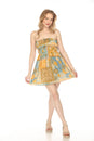 Load image into Gallery viewer, Patchwork Convertible Mini Dress-Skirt