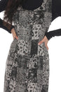 Load image into Gallery viewer, Stonewashed Button Front Midi Dress