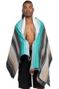 Load image into Gallery viewer, Serape Stripe Beach Blanket
