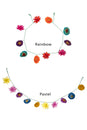 Load image into Gallery viewer, Zinnia Felt Floral Garland