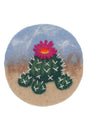 Load image into Gallery viewer, Cactus Flower Felt Trivet
