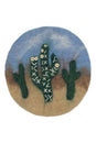 Load image into Gallery viewer, Cactus Flower Felt Trivet