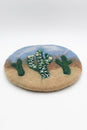 Load image into Gallery viewer, Cactus Flower Felt Trivet
