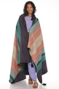 Load image into Gallery viewer, Sediment Striped Cotton Blanket